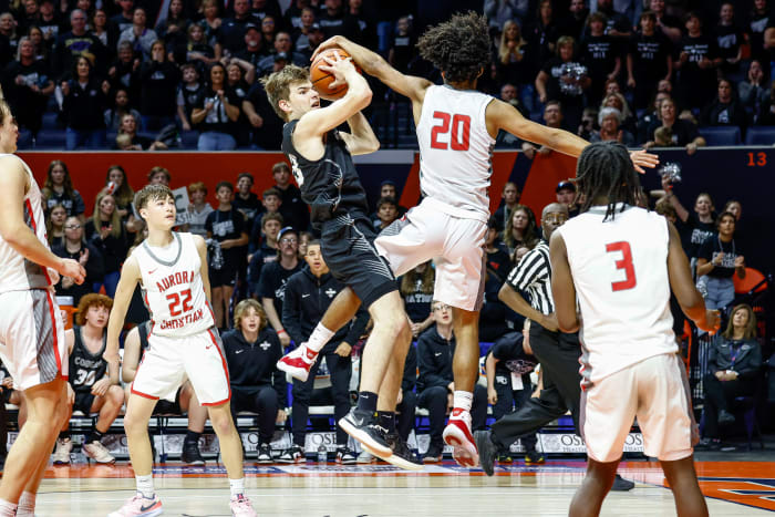 West Central Aurora Christian Illinois boys basketball March 7 2024 Nate Latsch 26482